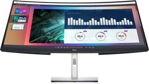 Dell P3421W is a highly rated 34-inch curved IPS ultrawide monitor (3440 x 1440 resolution)