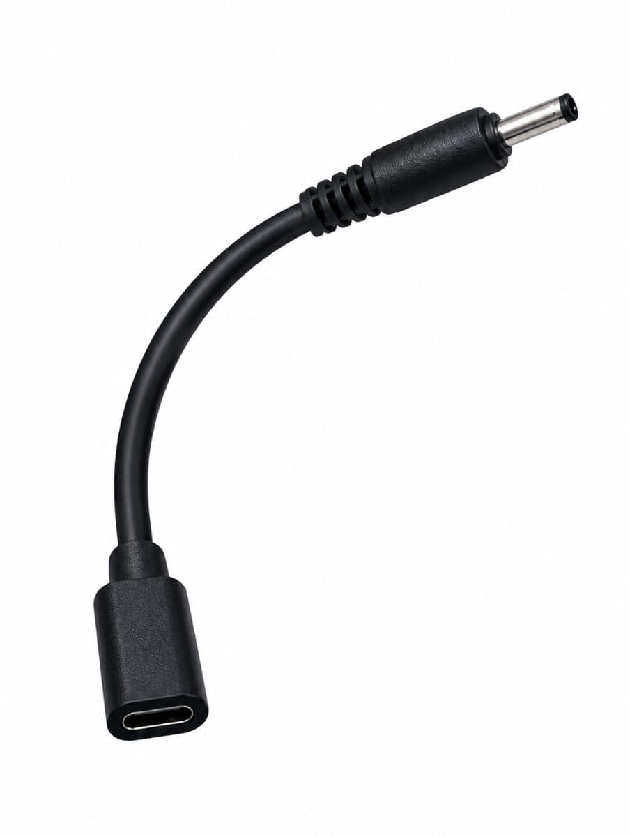 DELL USB-C PD TO SMALL PIN CONVERTER – 65W ⚡ 65W POWER DELIVERY | 4.5 × 0.6mm CONNECTOR