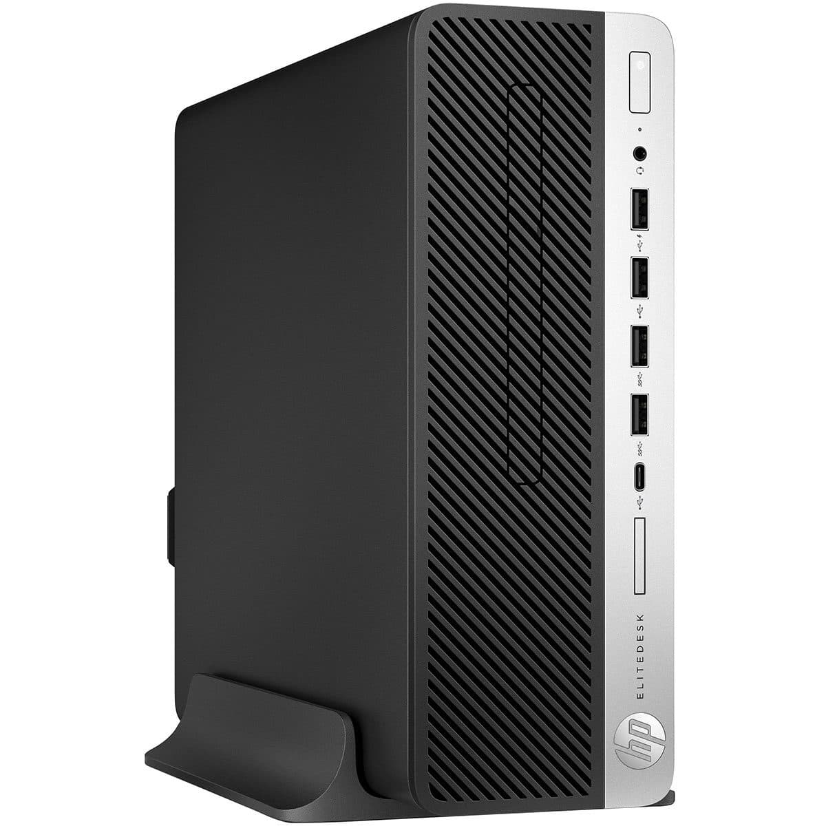 HP EliteDesk 705 G5 Small Form Factor AMD Ryzen 5 PRO 3600G 8GB RAM 500HDD 4GB GDDR5 AMD Radeon RX 550X Graphics Desktop PC